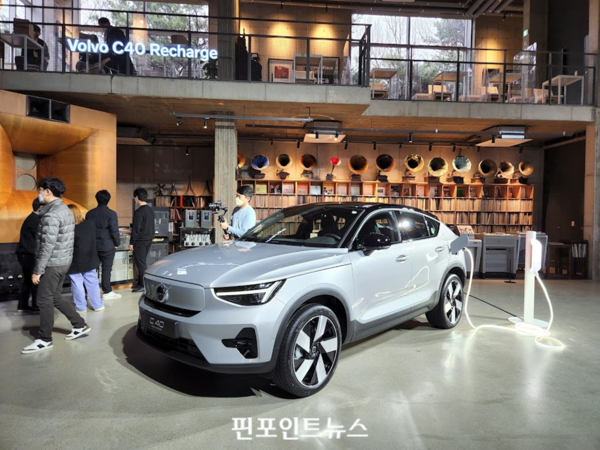 볼보자동차 C40 리차지. 사진=김종형 기자