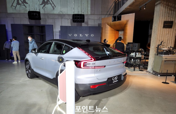 볼보자동차 C40 리차지. 사진=김종형 기자