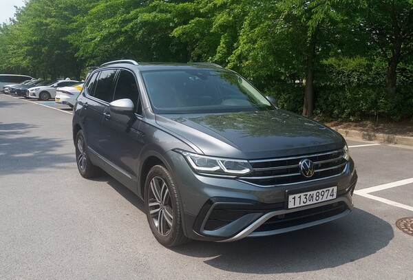 폭스바겐의 티구안 올스페이스 2.0L TSI 프리스티지 모델 (사진=김수현 기자)