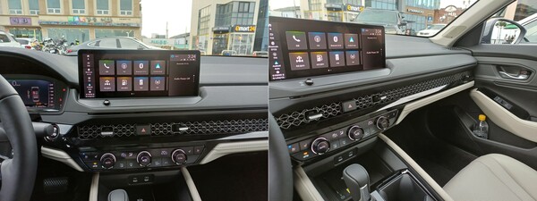 ‘올 뉴 어코드’의 내부 모습.