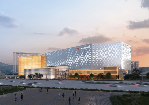 광주종합버스터미널 부지 개발 투시도. (사진=광주신세계)