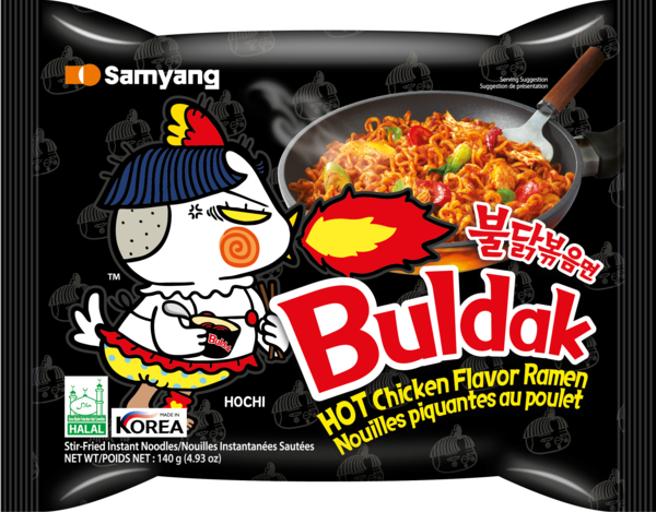 불닭볶음면 수출 전용 제품. (사진=삼양식품)