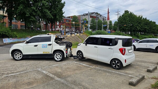 삼성화재는 장마철 차량 침수를 대비하기 위해 2014년부터 침수 예방 비상팀을 운영해왔다. [사진=삼성화재]