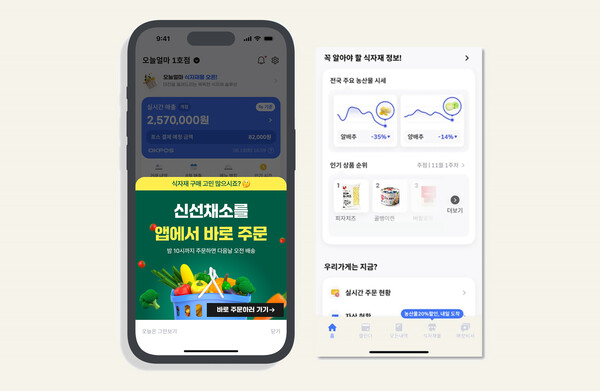 CJ프레시웨이는 오프라인 거래를 중심으로 하는 기존 B2B 식자재 유통 사업을 온라인 시장에 연결하는 O2O 전환에 주력하고 있다. (사진=CJ프레시웨이) 