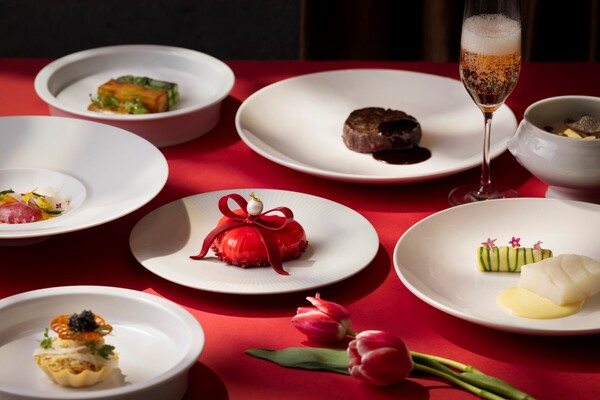 밸런타인데이 디너 코스 (사진=안다즈 서울 강남)