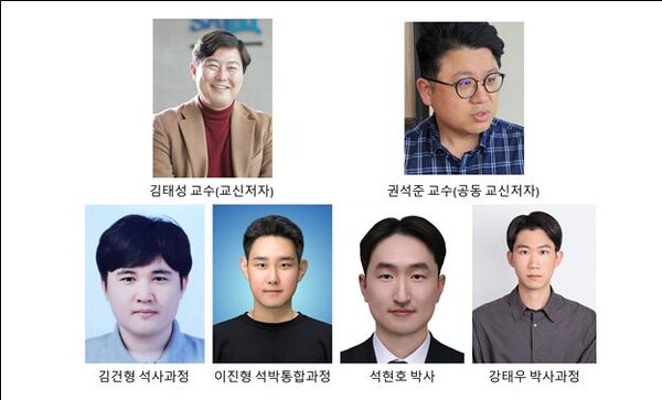(왼쪽부터) 성균관대 김태성 교수, 성균관대 권석준 교수, 성균관대 김건형 석사과정, 성균관대 이진형 석박통합과정생, 성균관대 석현호 박사, 성균관대 강태우 박사과정생. 사진=성균관대
