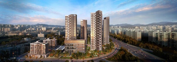 송파 한양3차아파트 재건축 조감도. 사진=삼성물산