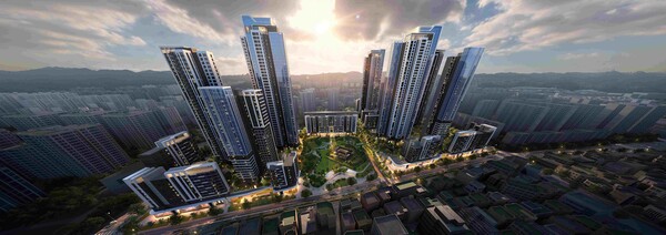 서울 장위8구역 공공재개발 조감도. 삼성물산 제공.