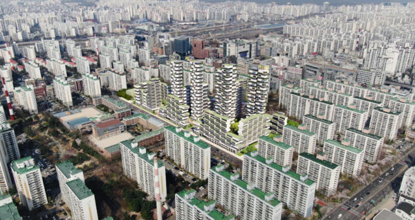 서울 노원구 상계주공5단지 재건축 조감도. 사진=서울시 정비사업 정보몽땅