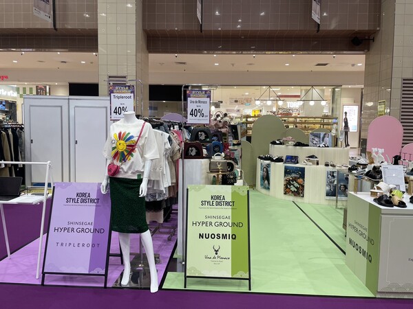 신세계 하이퍼그라운드, 싱가포르서 K패션 팝업스토어. (사진=신세계백화점)