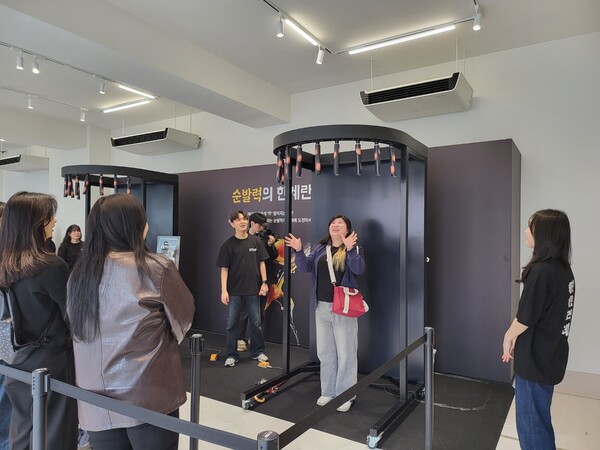 ‘한계란 없는 도전 게임존’. (사진=구변경 기자)