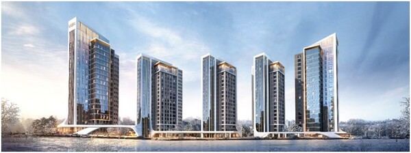 가락1차현대아파트 재건축 투시도. 사진=롯데건설