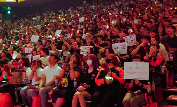 농심, 레드포스와 함께하는 패밀리데이 현장 사진.(사진=농심)