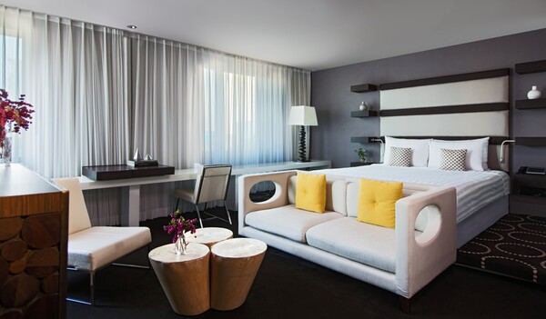 더 플라자 '플라자 스위트' 객실 전경 (사진=한화호텔앤드리조트)