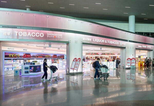 인천국제공항 DF2(화장품·향수·주류·담배 구역) 권역. (사진=신세계면세점)