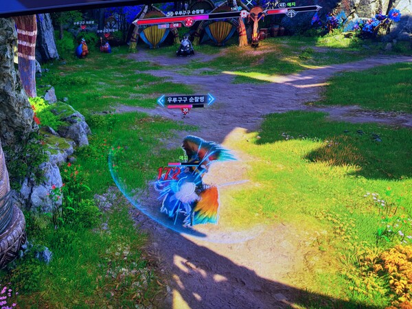 아이온 2 플레이 화면. 사진=손예지 기자