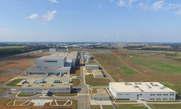 한국타이어앤테크놀로지 미국 테네시공장 전경. 사진=한국타이어 제공.