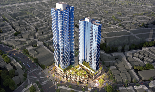 서울 동작구 사당동 318-99 일대 역세권 활성화사업 도시정비형 재개발 조감도. 서울시 제공