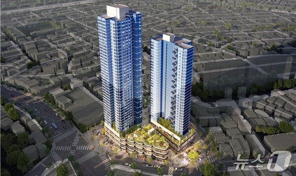 서울 용산구 한강로1가 재개발 조감도. 서울시 제공