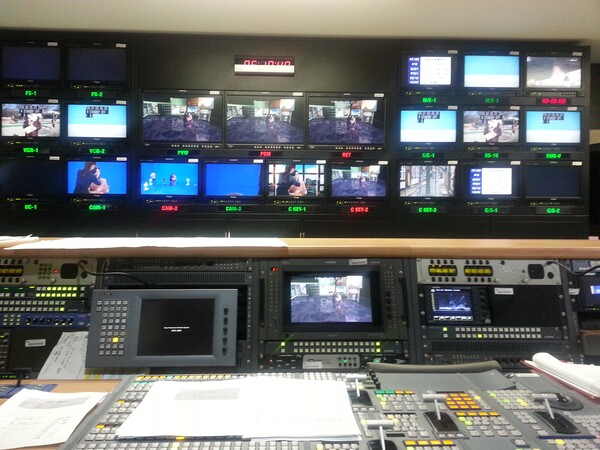 방송국 TV 스튜디오. 사진=연합뉴스