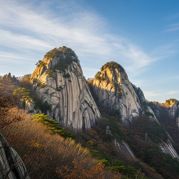 맑고 포근한 초겨울 햇살, 일교차 커 주의