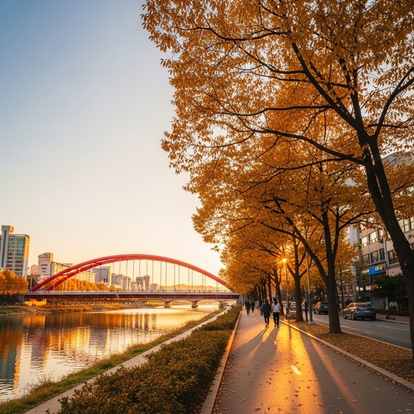 맑고 큰 일교차…23일 흐림, 동해안 매우 건조