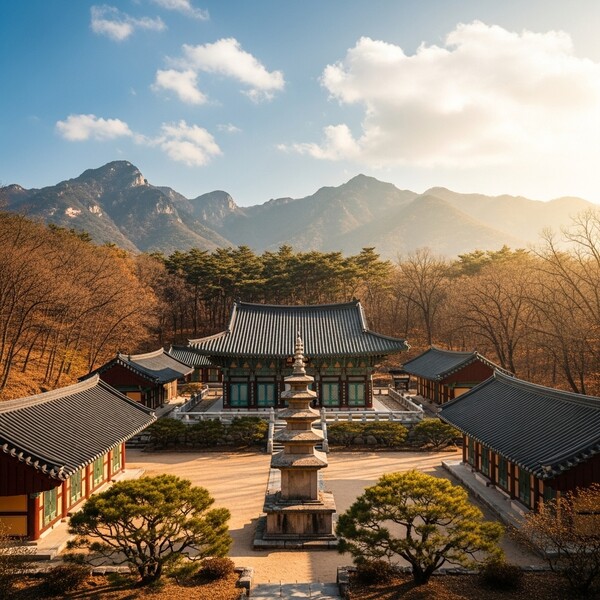 맑고 쾌청한 하늘, 아침엔 영하권 추위