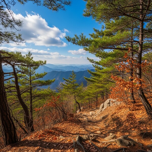 맑고 포근한 오후, 일교차 큰 초겨울 날씨