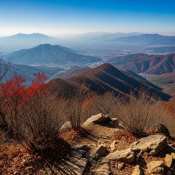 맑고 쾌청한 하늘, 아침엔 영하권 추위