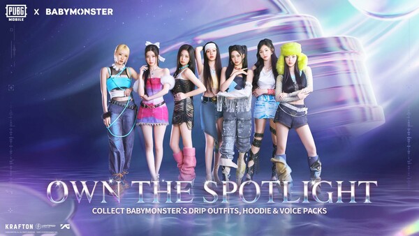  배틀그라운드 모바일, 베이비몬스터 컬래버. 사진=크래프톤