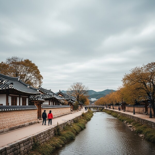 중부 흐리고 곳곳 비…남부는 대체로 구름 많음