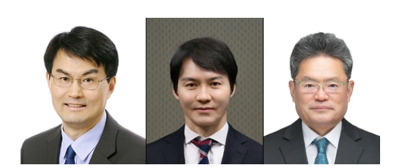 왼쪽부터 안수훈 연합뉴스TV 대표, 김상연 서울신문 편집국장, 심인성 연합뉴스 편집총국장. 사진=연합뉴스.