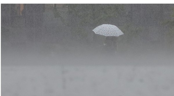 쏟아지는 소나기. 사진=연합뉴스.