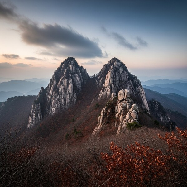 흐리고 오전 비, 낮 8℃…온화하지만 등산로 젖겠다