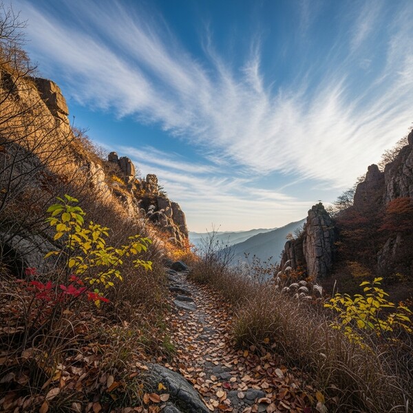 오전까지 흐림, 낮부터 맑고 따뜻한 날씨