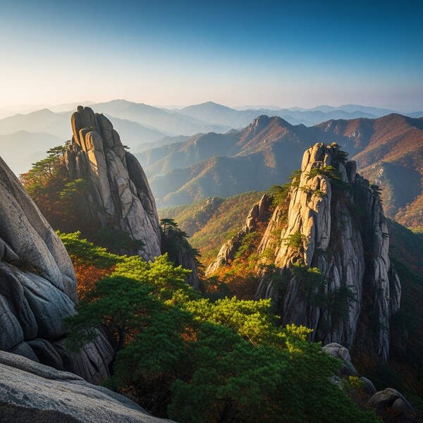 초겨울 맑은 하늘, 아침 영하권 강추위