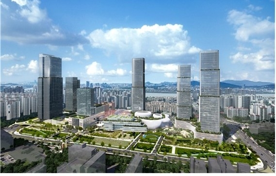 서울고속버스터미널 부지 복합개발 조감도. 서울시 제공.