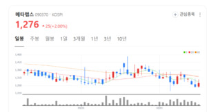 메타랩스, 패션에서 헬스케어·부동산까지... 다각화 전략 주목 - 뉴스 썸네일 이미지