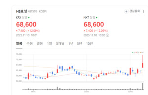 HS효성 주가 신바람...타이어코드 내려놓고 '배터리 소재'로 승부수 - 뉴스 썸네일 이미지