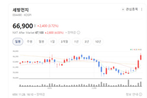 세방전지, 4년 매출 7% 성장 목표...하나증권 "ROE 10% 달성 가능" - 뉴스 썸네일 이미지