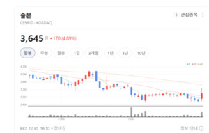 16개 계열사 재정비 완료...솔본, '투자 지주사'의 본색 드러내나 - 뉴스 썸네일 이미지