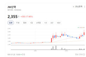 탈모 치료주 다시 불붙다...JW신약 불기둥에 테마 온기 확산 - 뉴스 썸네일 이미지