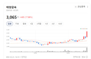 KBI메탈·태양금속 주가 가속페달... 글로벌 완성차 공급망 확대 기대감... - 뉴스 썸네일 이미지