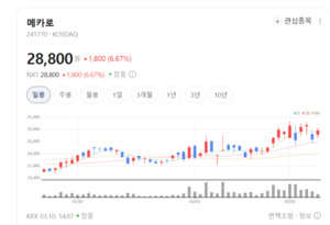 웨이퍼 온도 우리가 잡는다... 메카로, 반도체 공정의 숨은 실력자 - 뉴스 썸네일 이미지