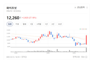 와이즈넛 주가 27% 폭등... 퓨리오사AI와 고성능 언어모델 협력 부각에 ... - 뉴스 썸네일 이미지