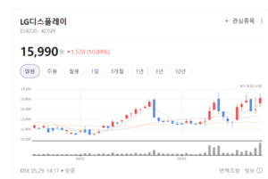 패널 패러다임 완전히 뒤집혔다... LG디스플레이, 글로벌 공급망 장악에...