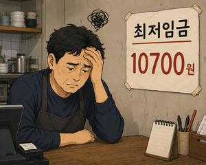 최저임금 1만700원 시대...고용 축소·폐업 이어지나 - 뉴스 썸네일 이미지