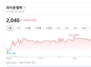 라이온켐텍, 고부가 소재 앞세워 해외시장 공략...주주환원도 병행 - 뉴스 썸네일 이미지