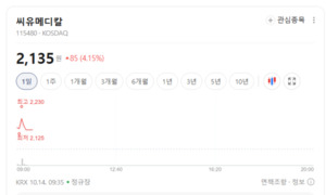 씨유메디칼·비트컴퓨터 급등...고령화 테마주 매수 열기 - 뉴스 썸네일 이미지