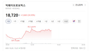 피지컬 AI·휴머노이드주 하락 우위...빅웨이브로보틱스는 '불기둥' - 뉴스 썸네일 이미지